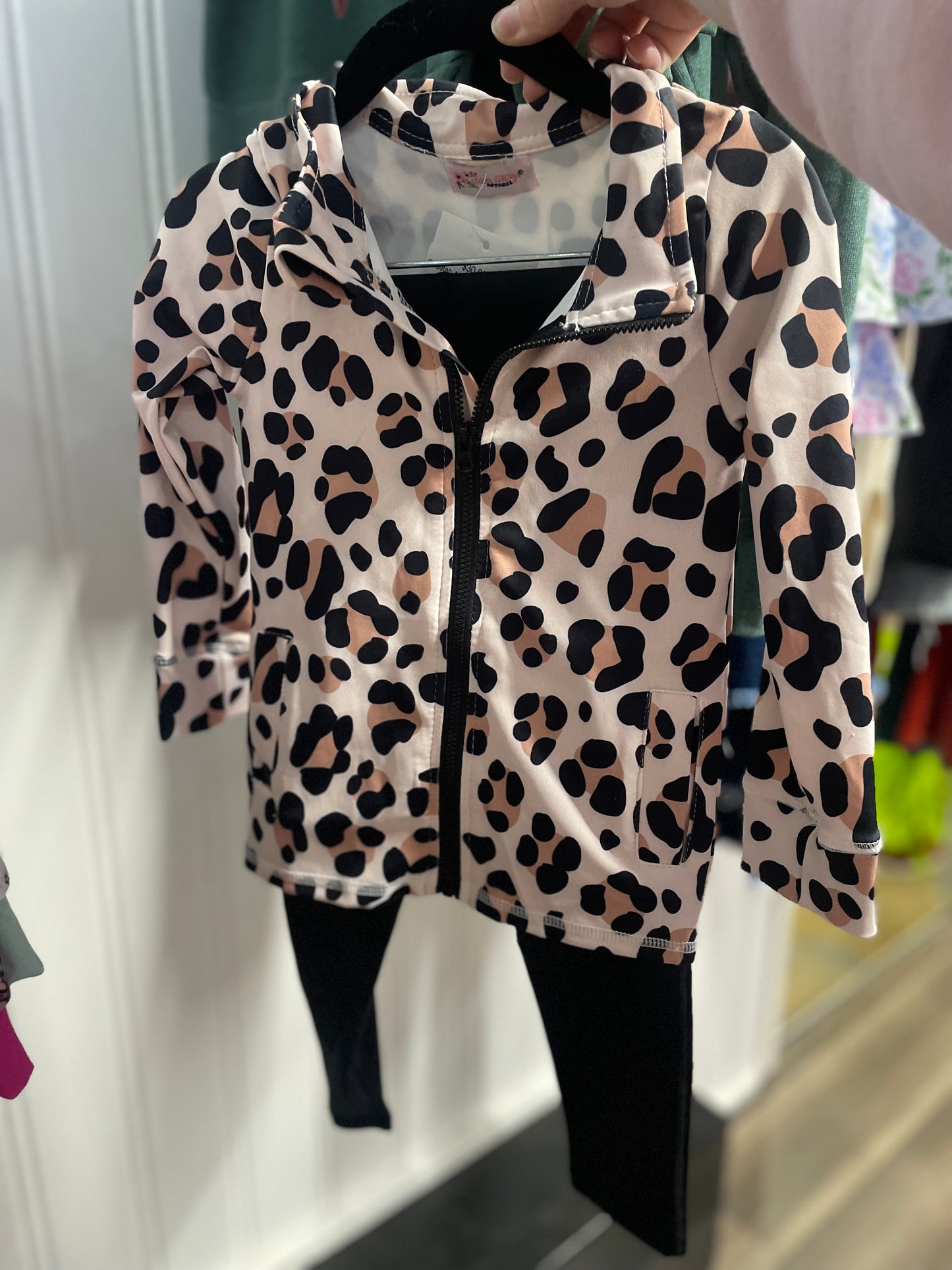 Cheetah Athletic Girls Set