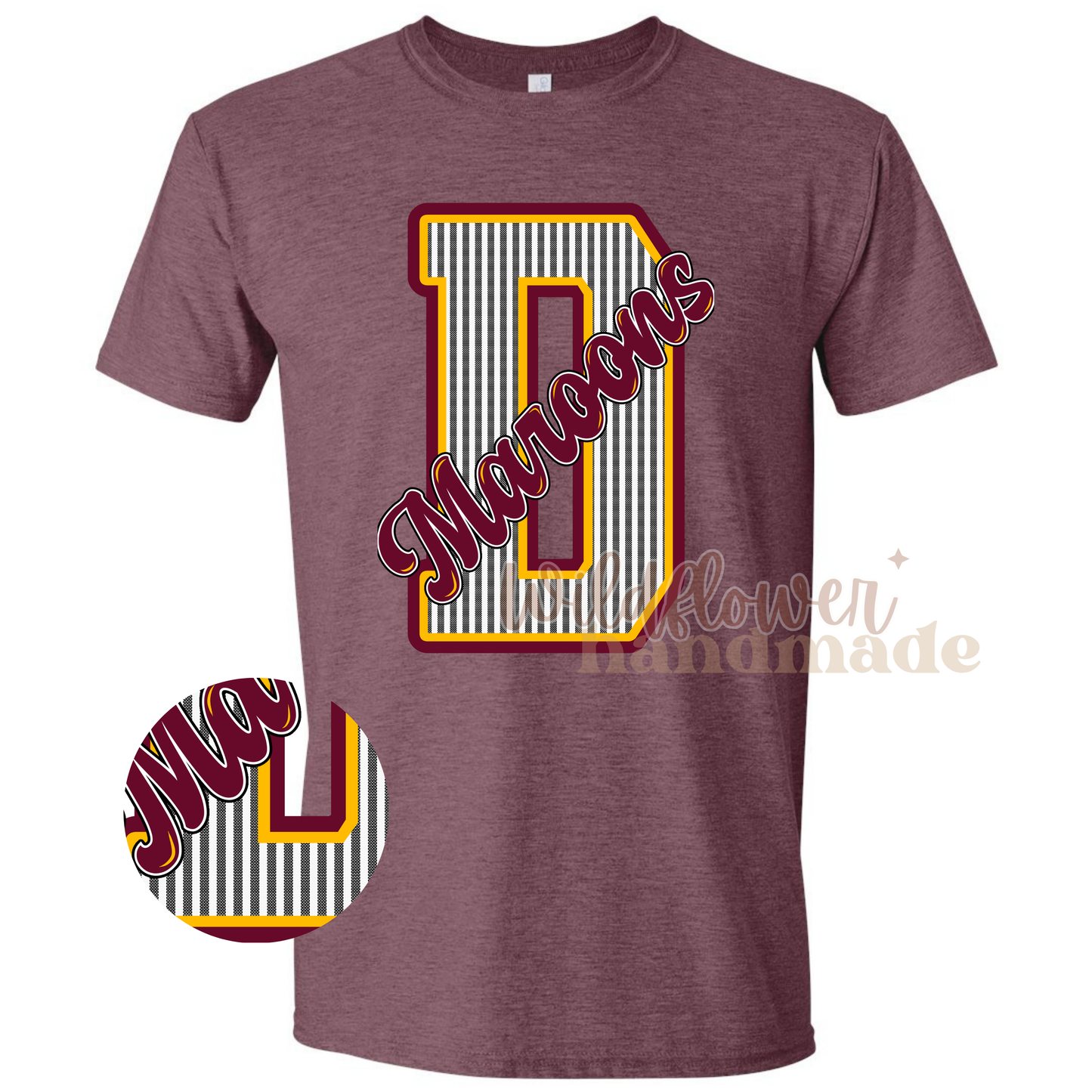 MAROONS Faux Seersucker