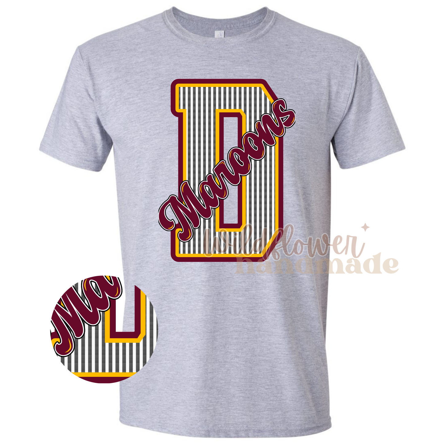MAROONS Faux Seersucker