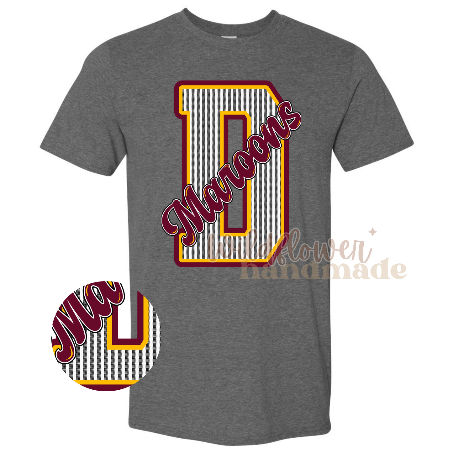 MAROONS Faux Seersucker