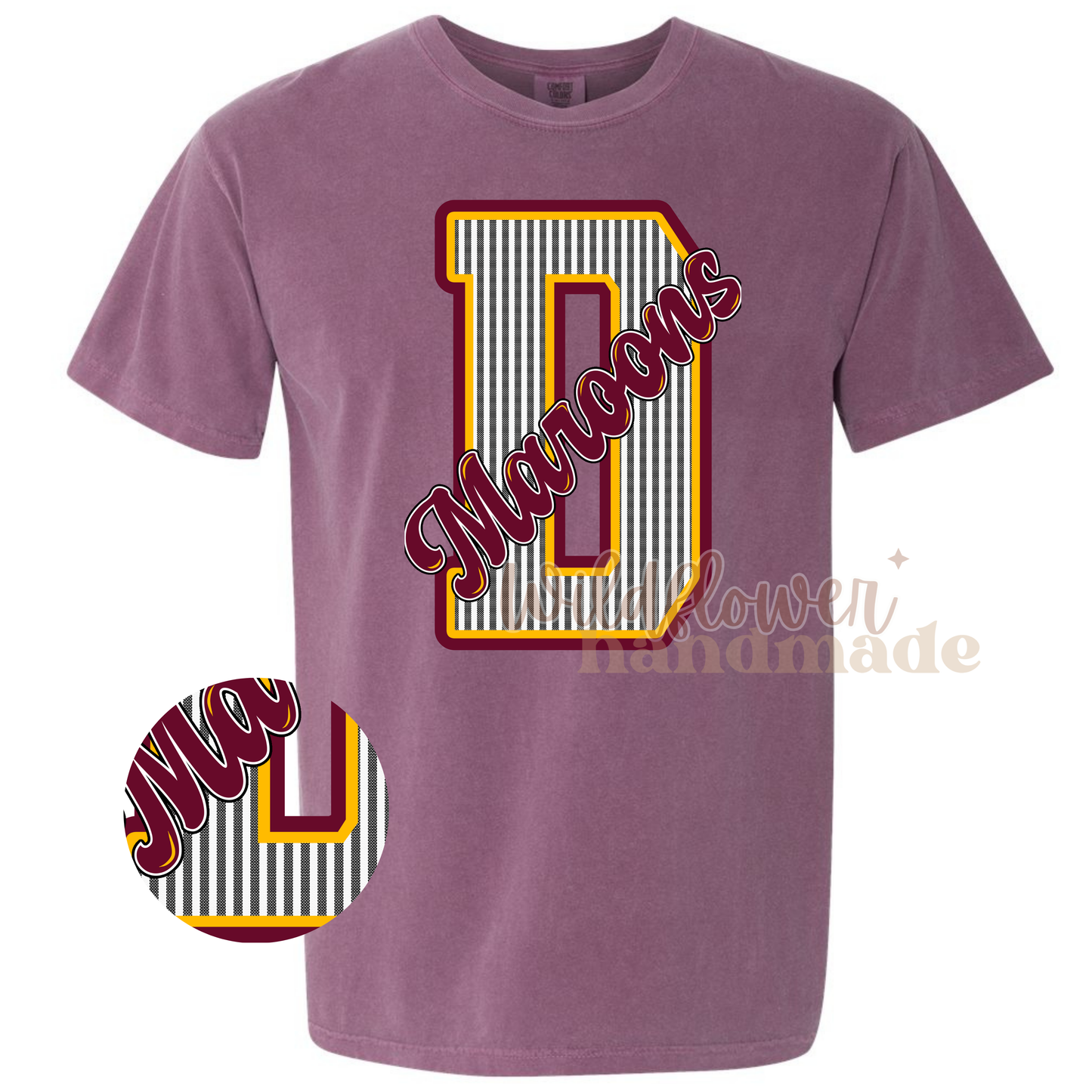 MAROONS Faux Seersucker