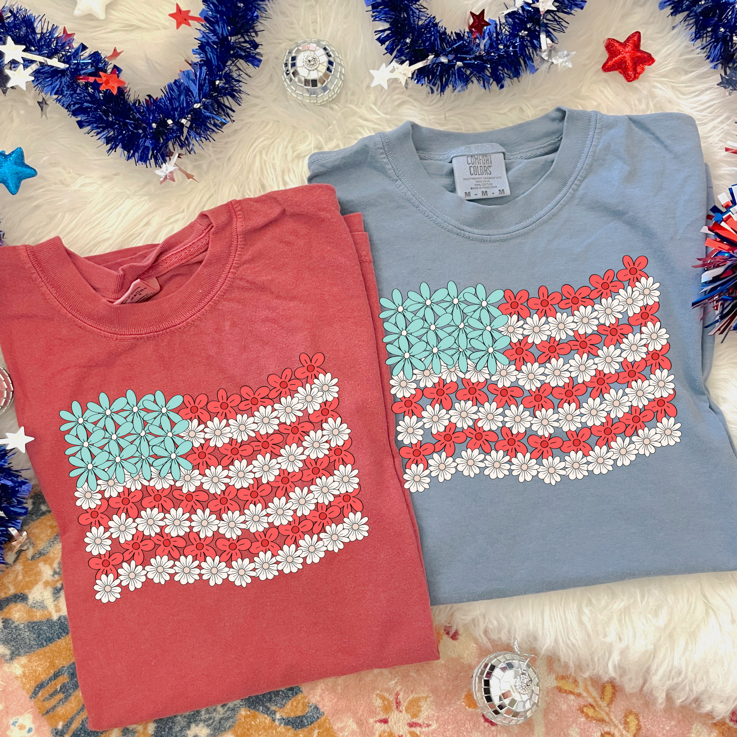 Daisy American Flag
