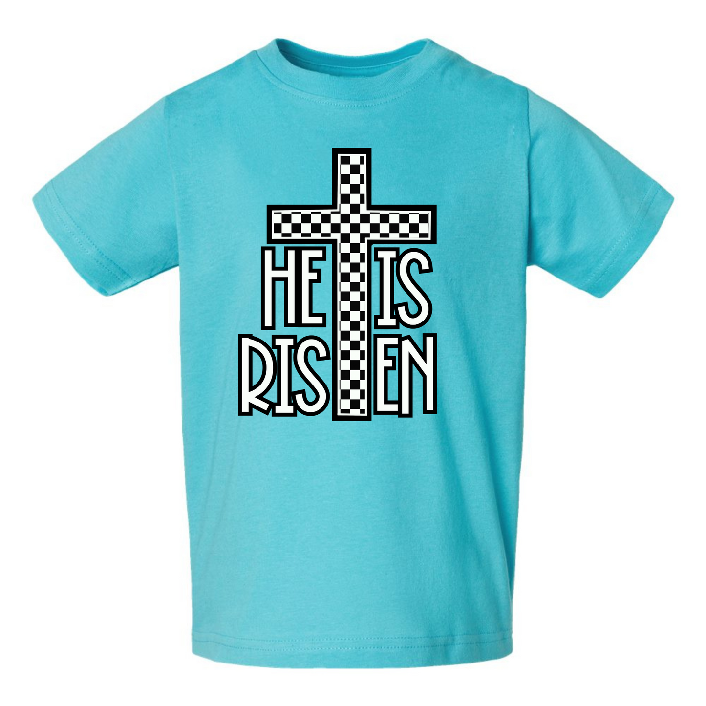 He Is Risen (Checkered)