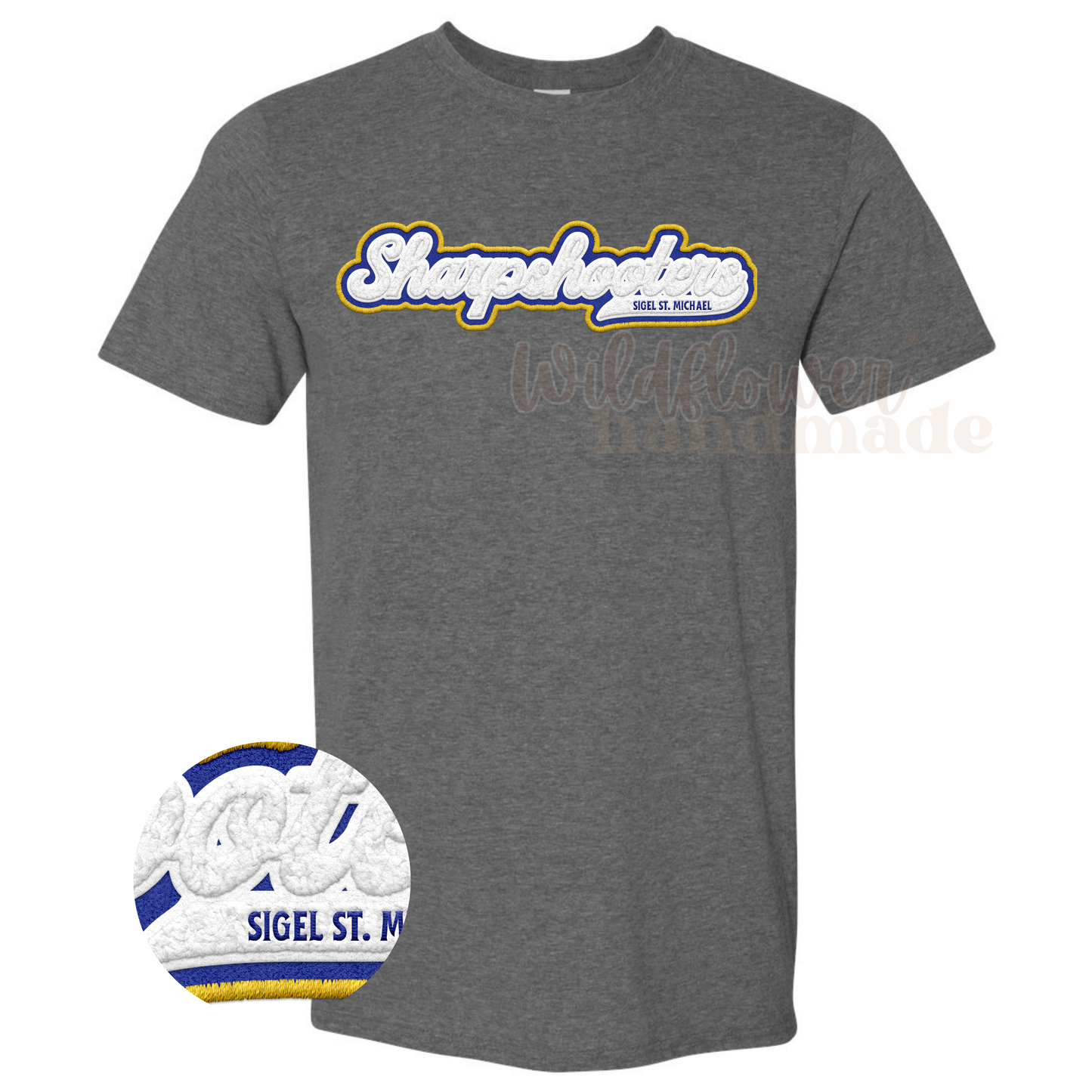 SHARPSHOOTERS Retro Faux Chenille