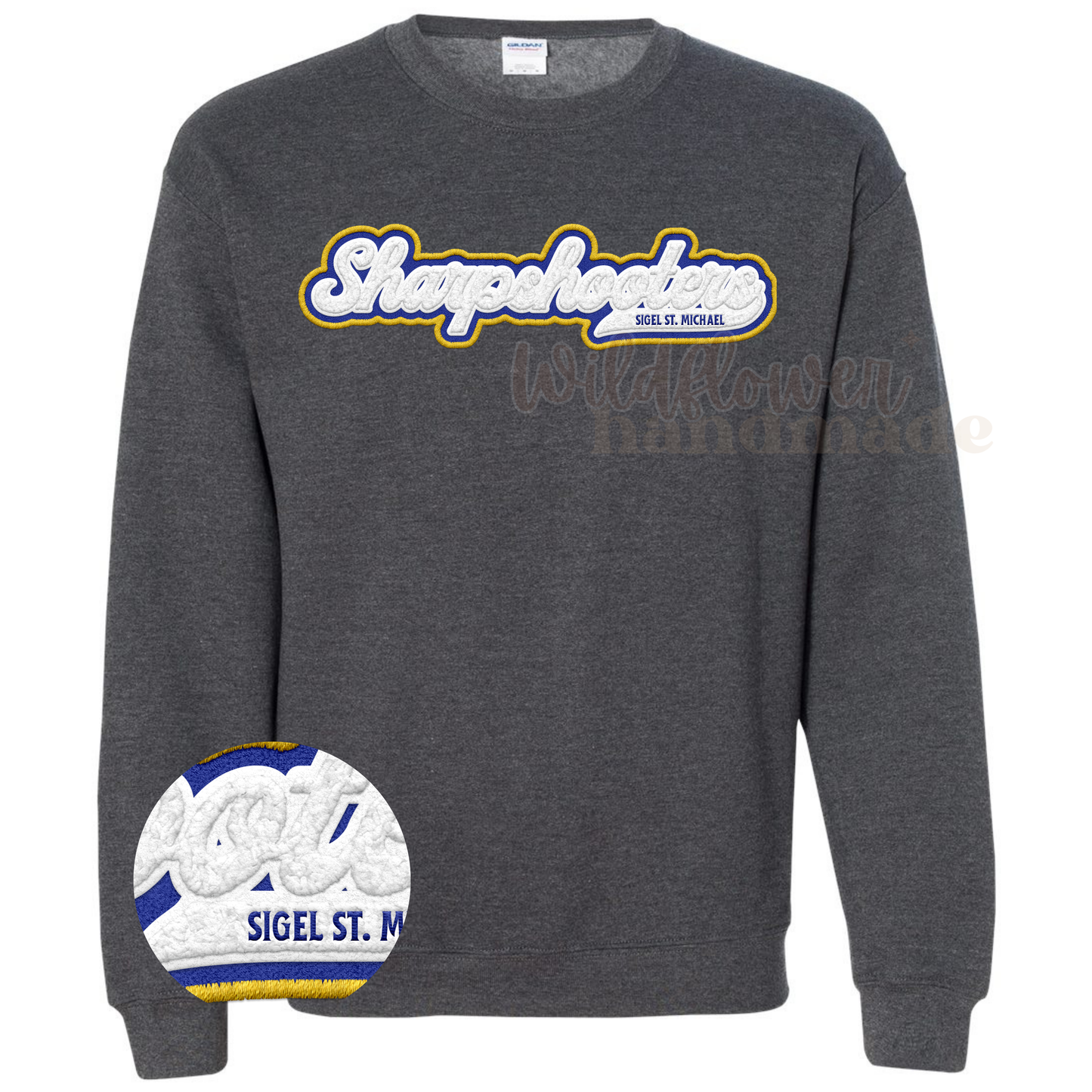 SHARPSHOOTERS Retro Faux Chenille