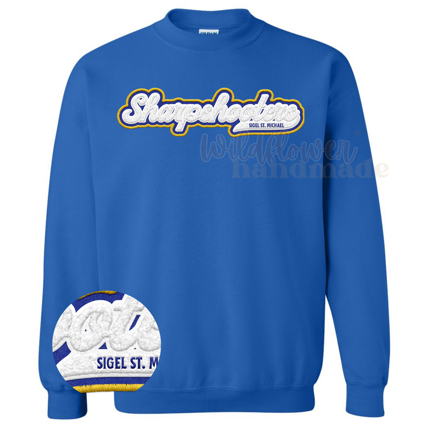 SHARPSHOOTERS Retro Faux Chenille