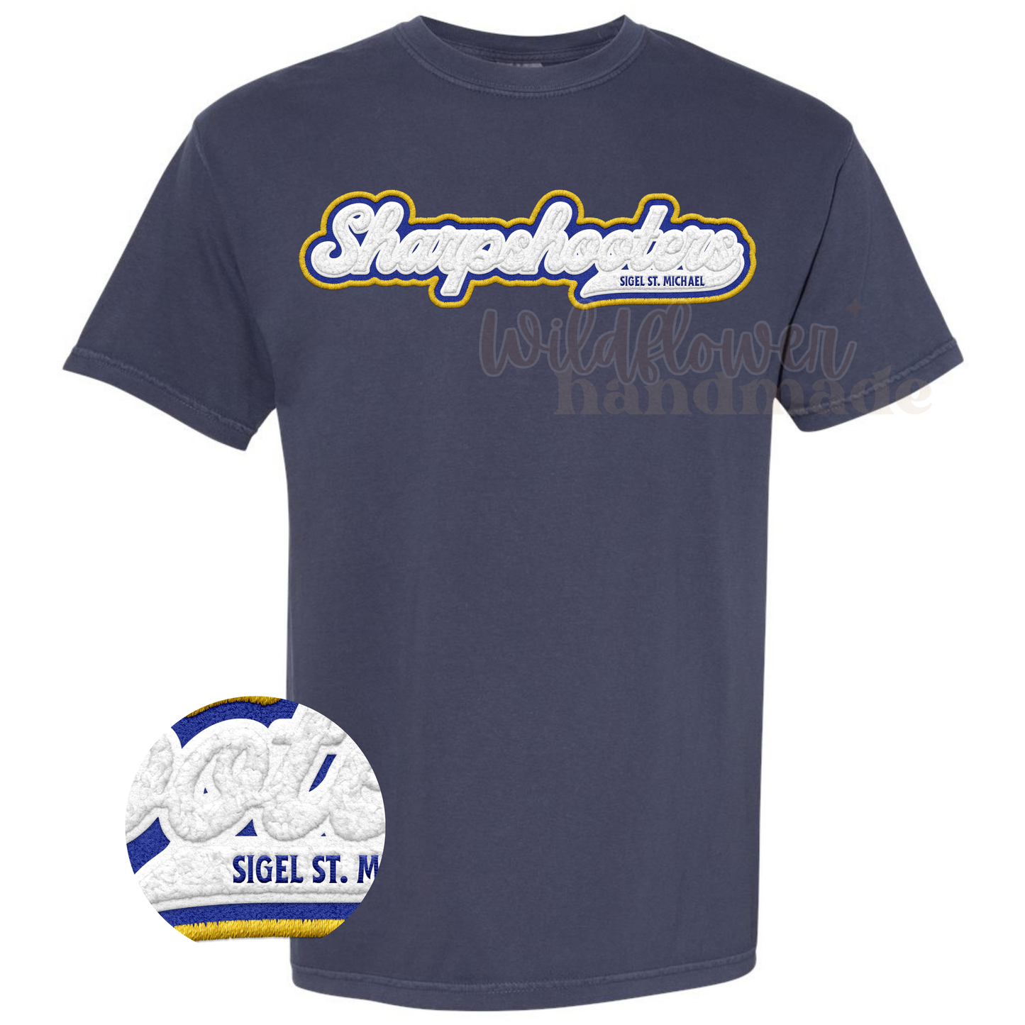 SHARPSHOOTERS Retro Faux Chenille