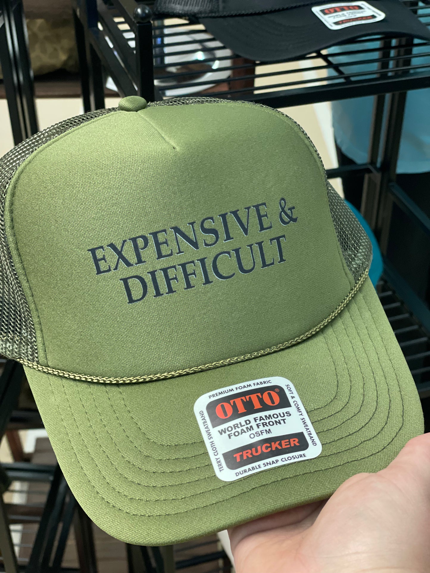 Olive Expensive & Difficult Hat