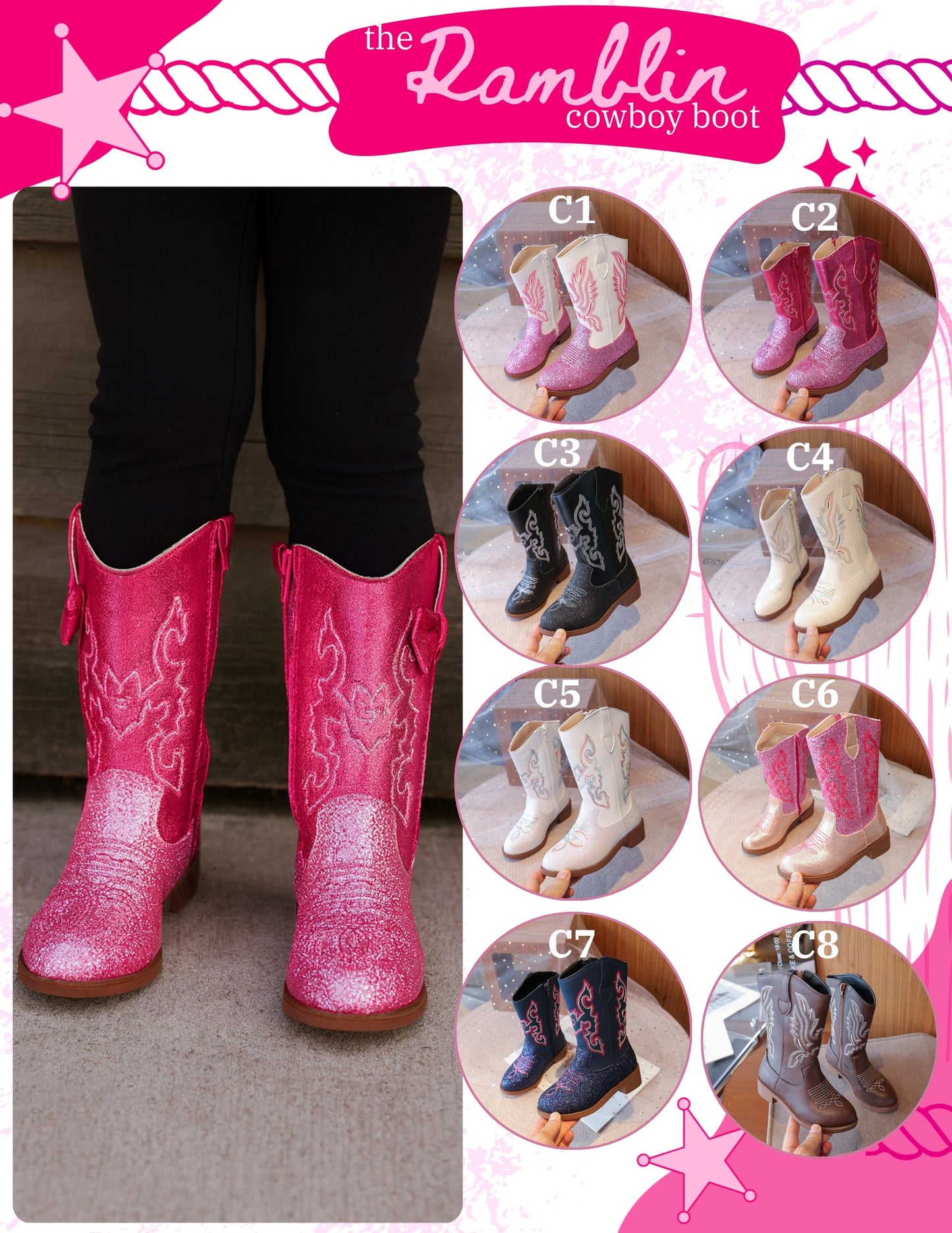 PREORDER:THE RAMBLIN COWBOY BOOT