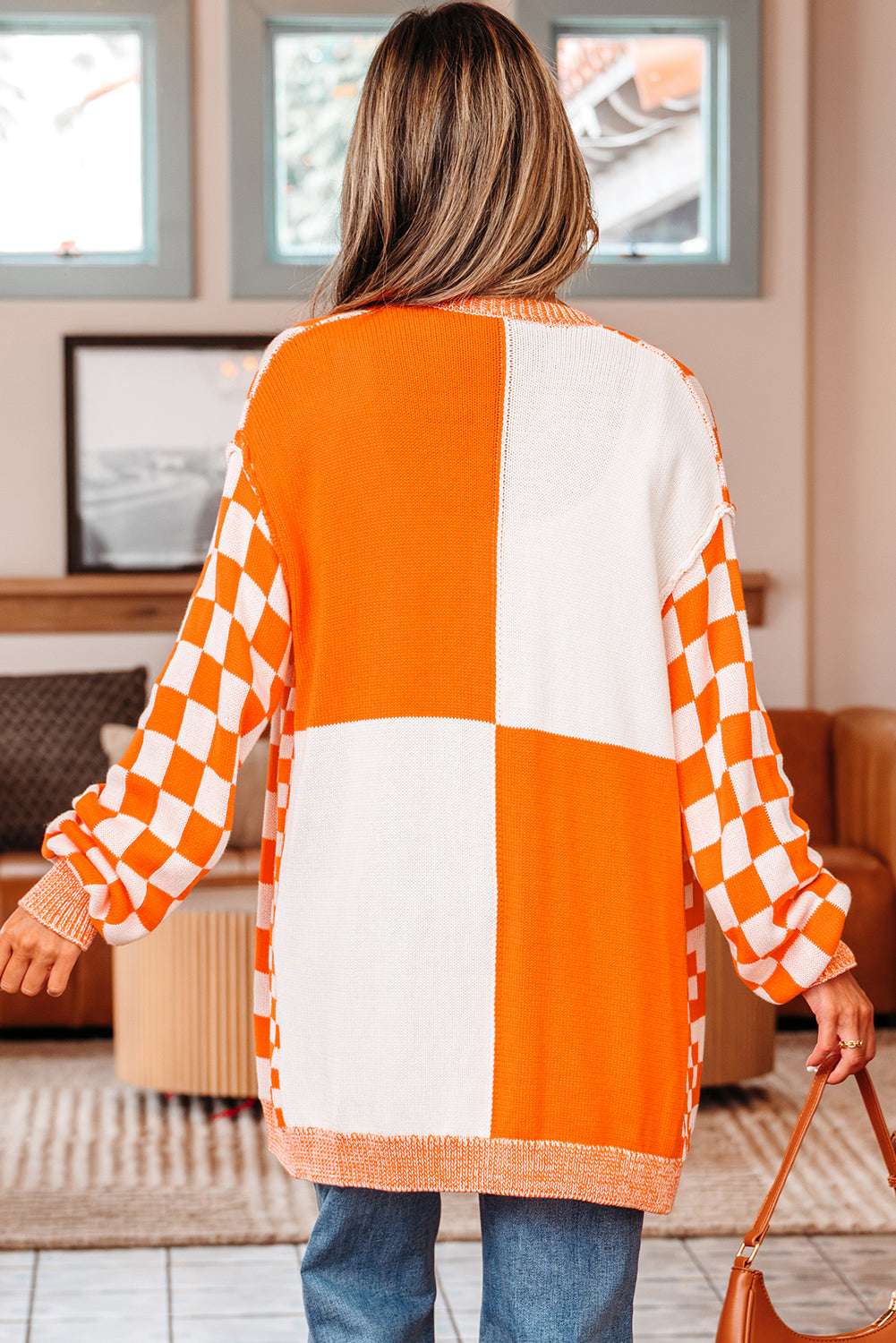 PREORDER: CIENNA Checkered Cardi