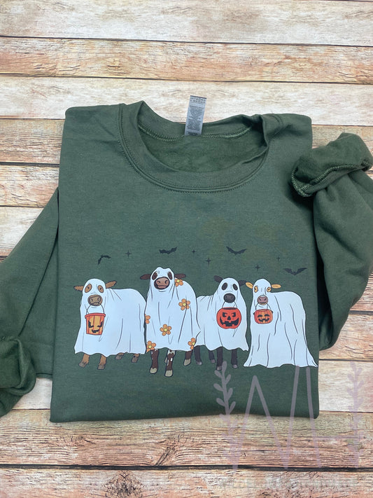 Halloween cows