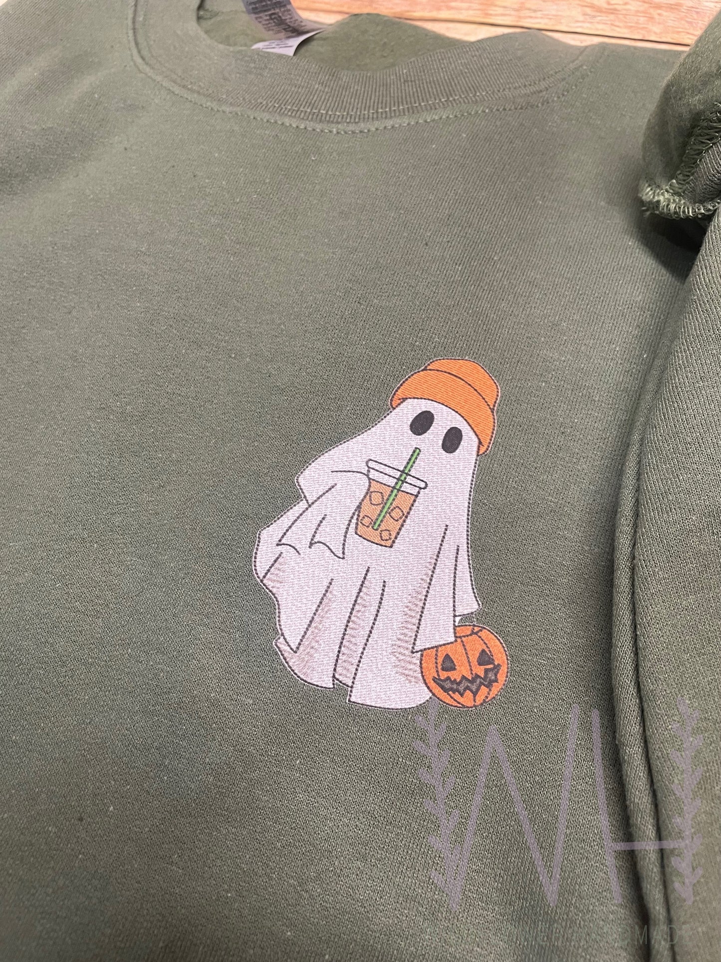 Trick or treat ghost pocket