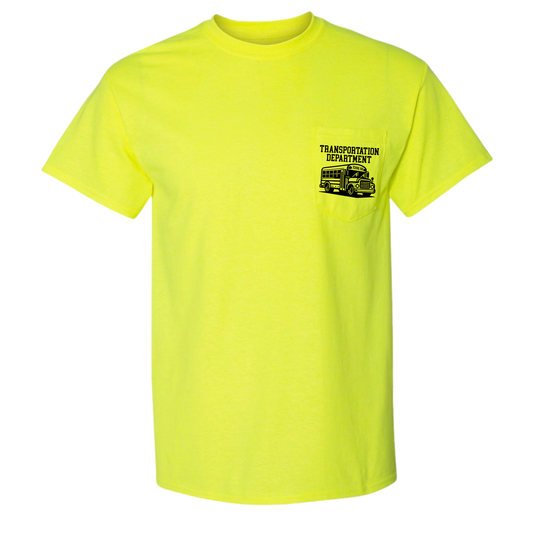 Transportation Department Pocket Tee