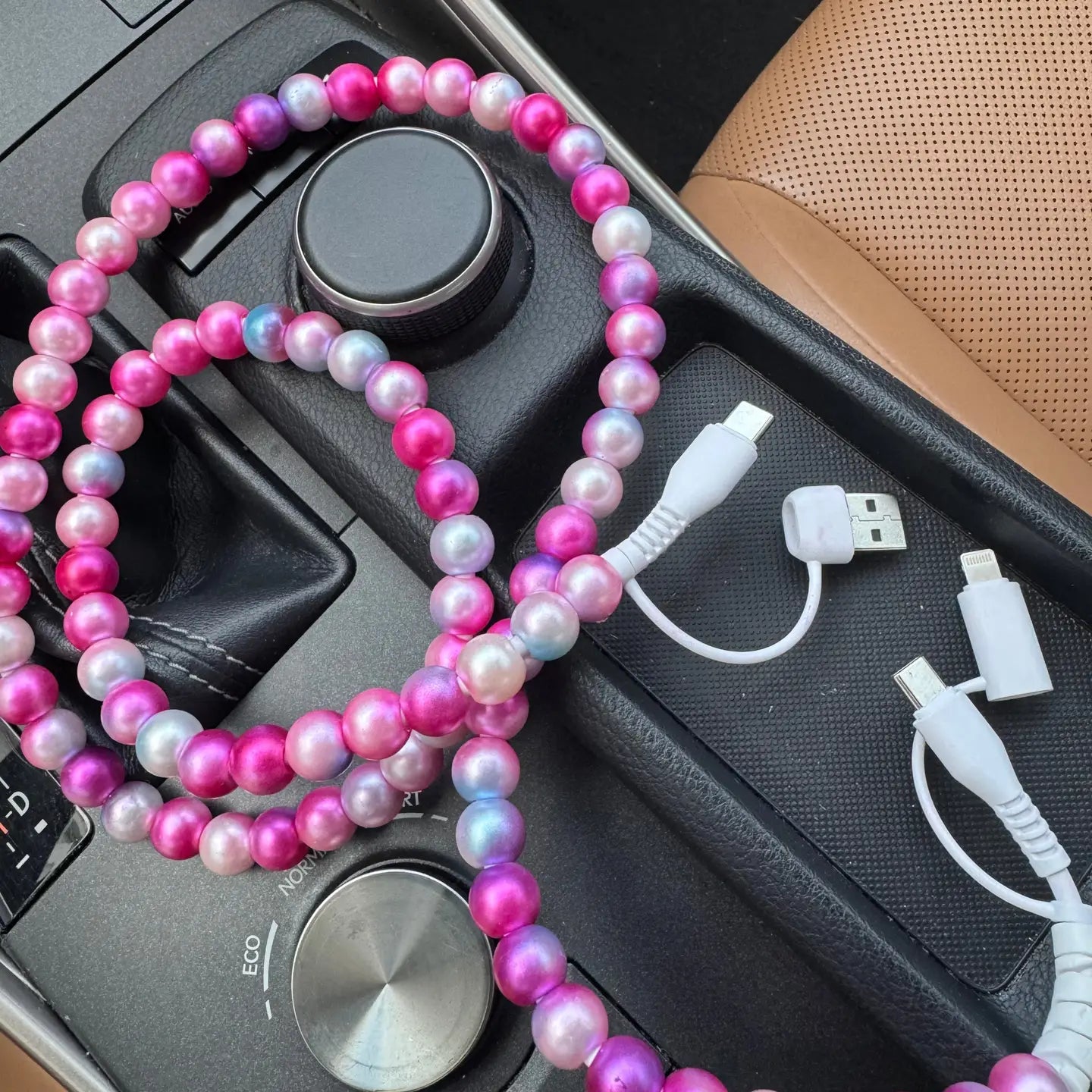 Pink Tie Dye 4 in 1 Charger