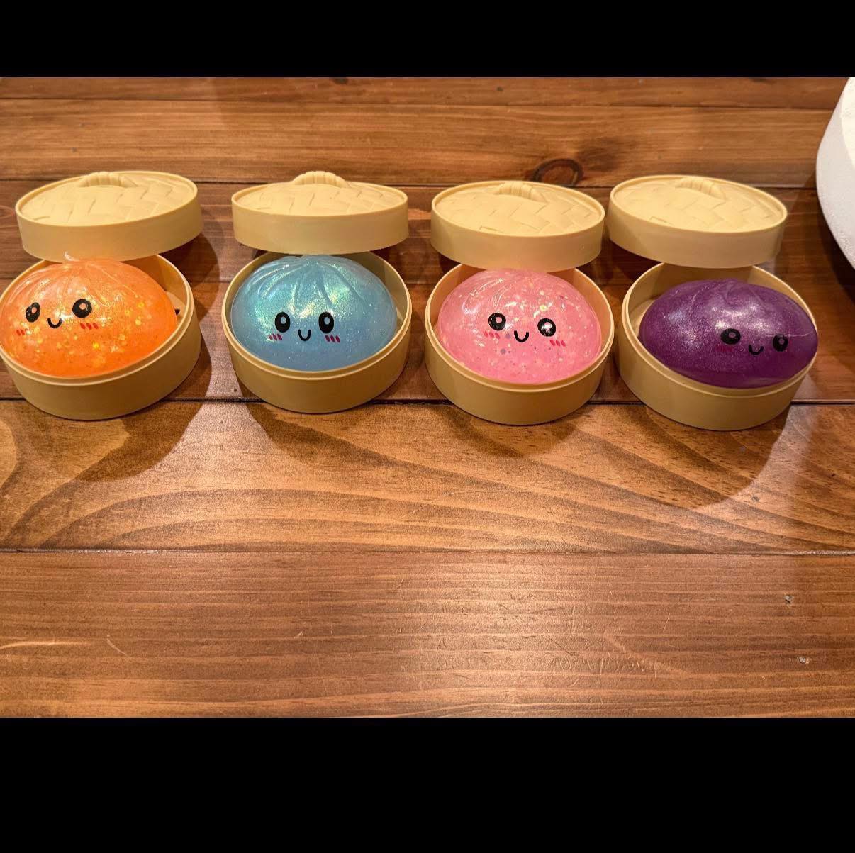 Glitter Mystery Dumpling Squish - RTS