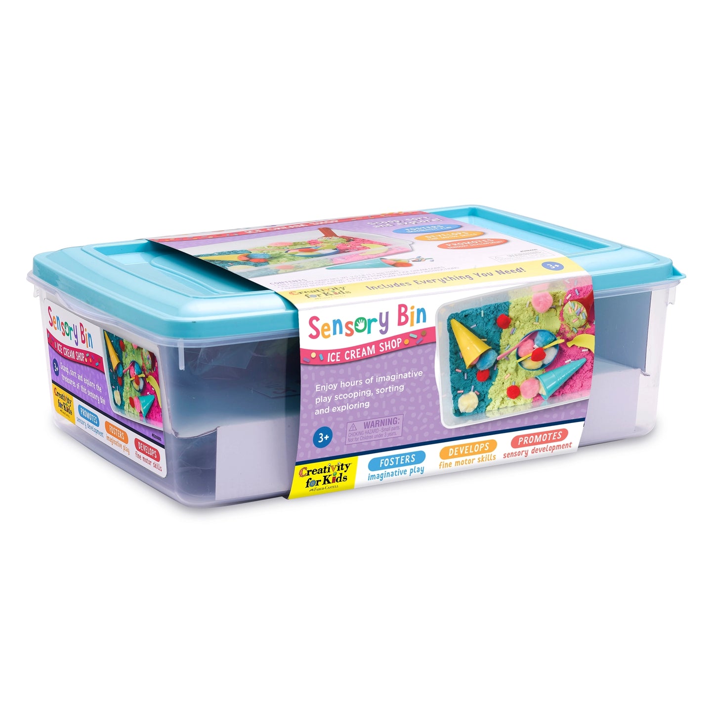 Sensory Bin Ice Cream Shop Activity Bin For Kids