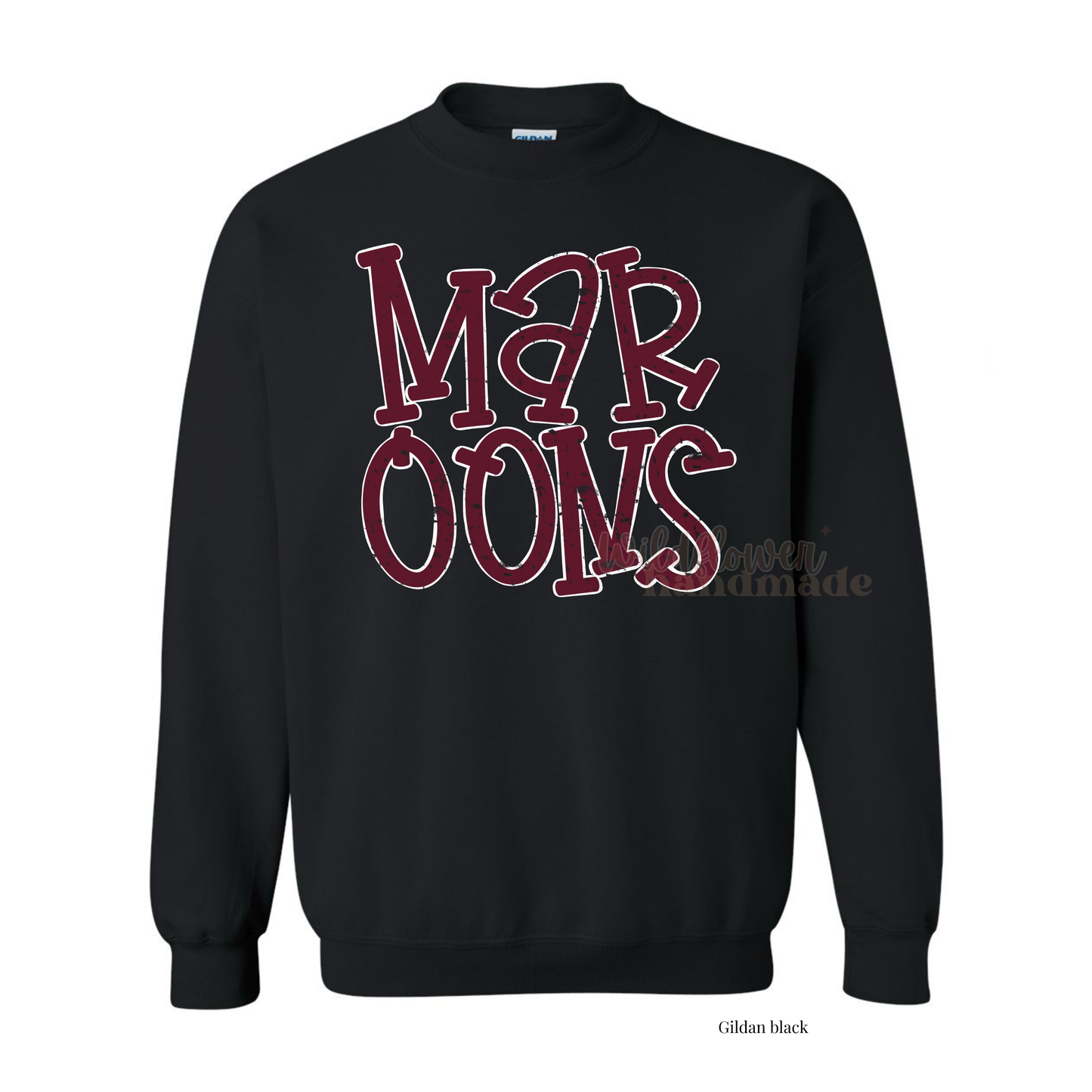 Maroons White Outline