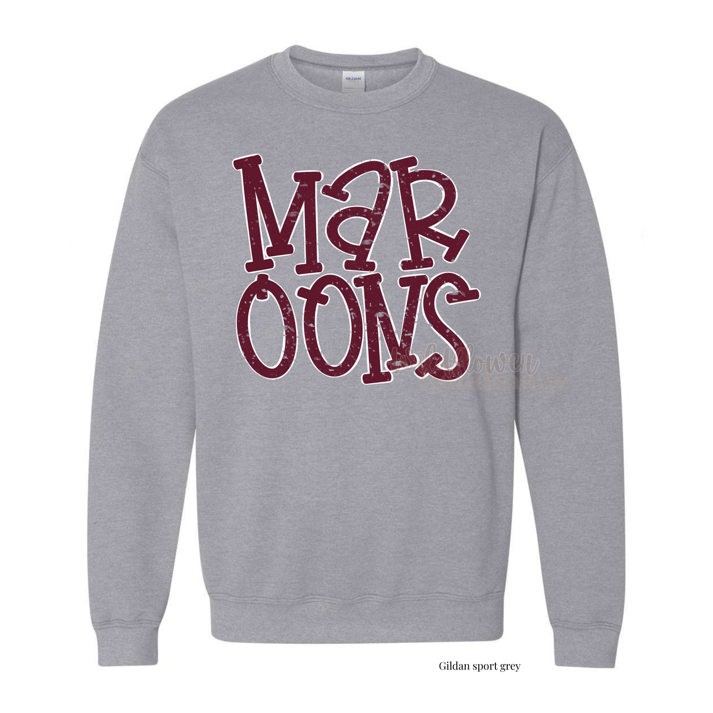 Maroons White Outline