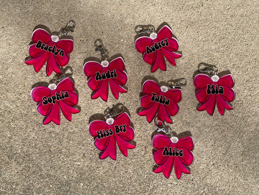 Custom Bow Keychain