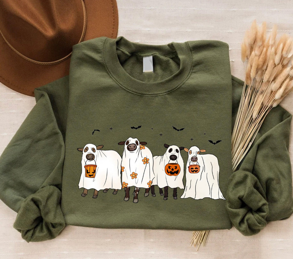 Halloween cows