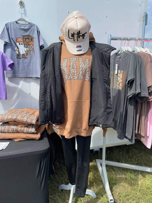 Leopard Mama Hoodie - RTS