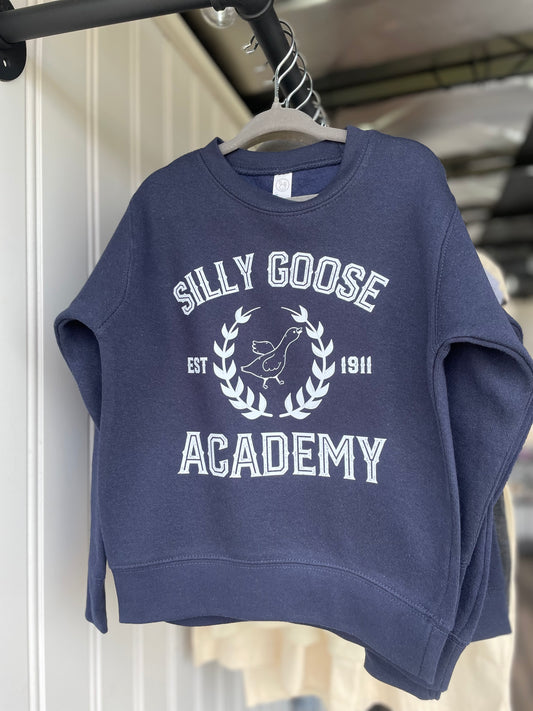 Kids - Silly Goose Academy Crewneck - RTS
