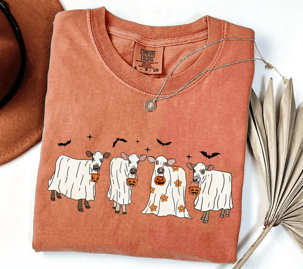 Halloween cows