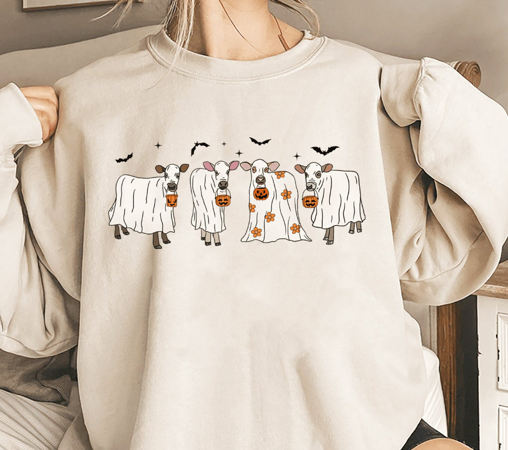 Halloween cows