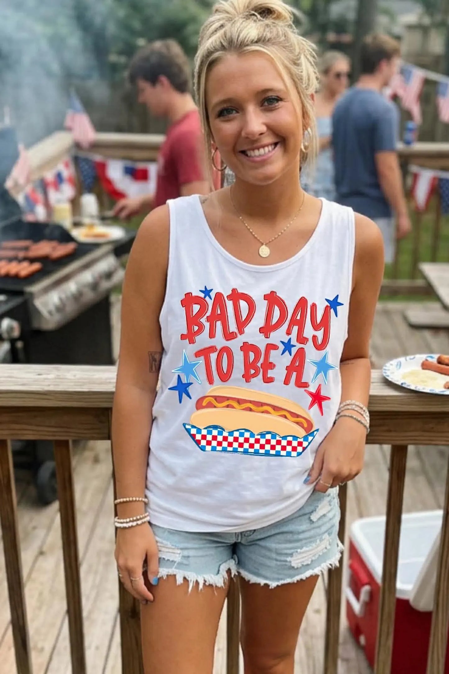 Bad Day To Be A Hotdog Tee