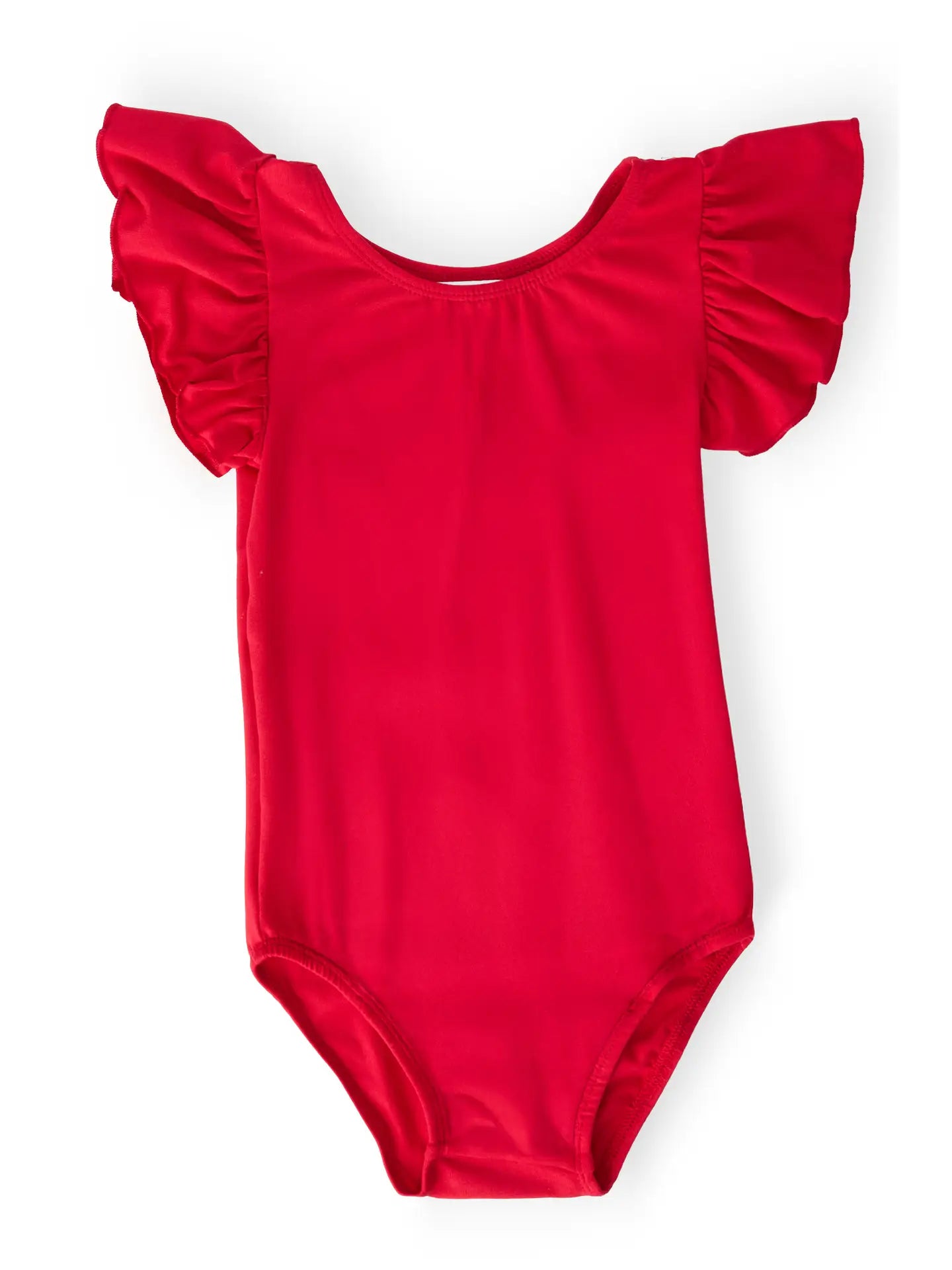 S/S Flutter Sleeve Leotard - Multiple Color Options!