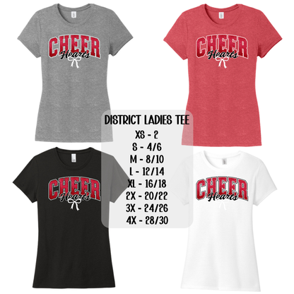 Hearts Cheer with Bow