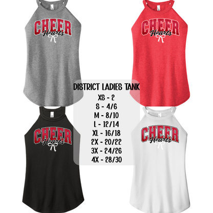 Hearts Cheer with Bow