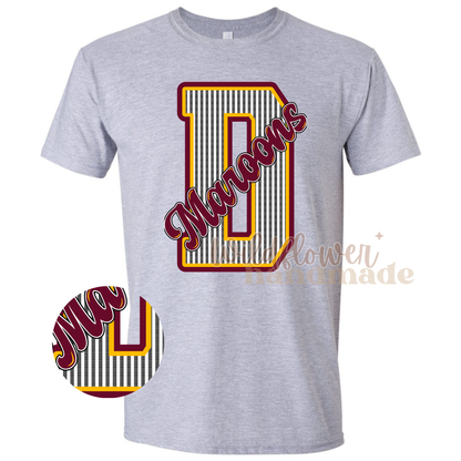 MAROONS Faux Seersucker