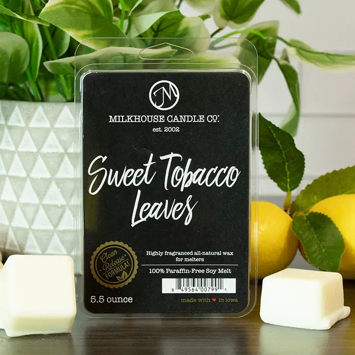Sweet Tobacco Leaves - 5.5oz Wax Melts