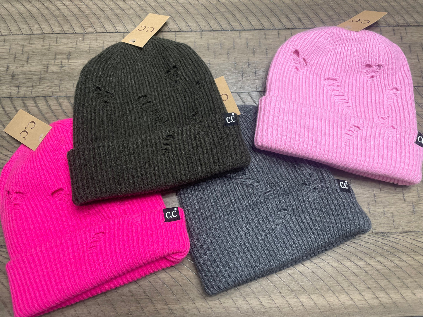 Adult CC Beanie w/custom patch