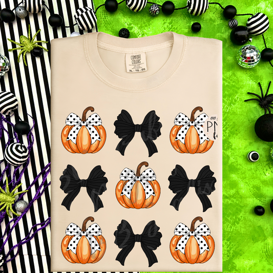 Pumpkins & Coquette Bows