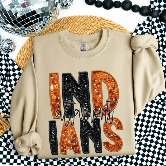 FAUX Sequins Altamont Indians