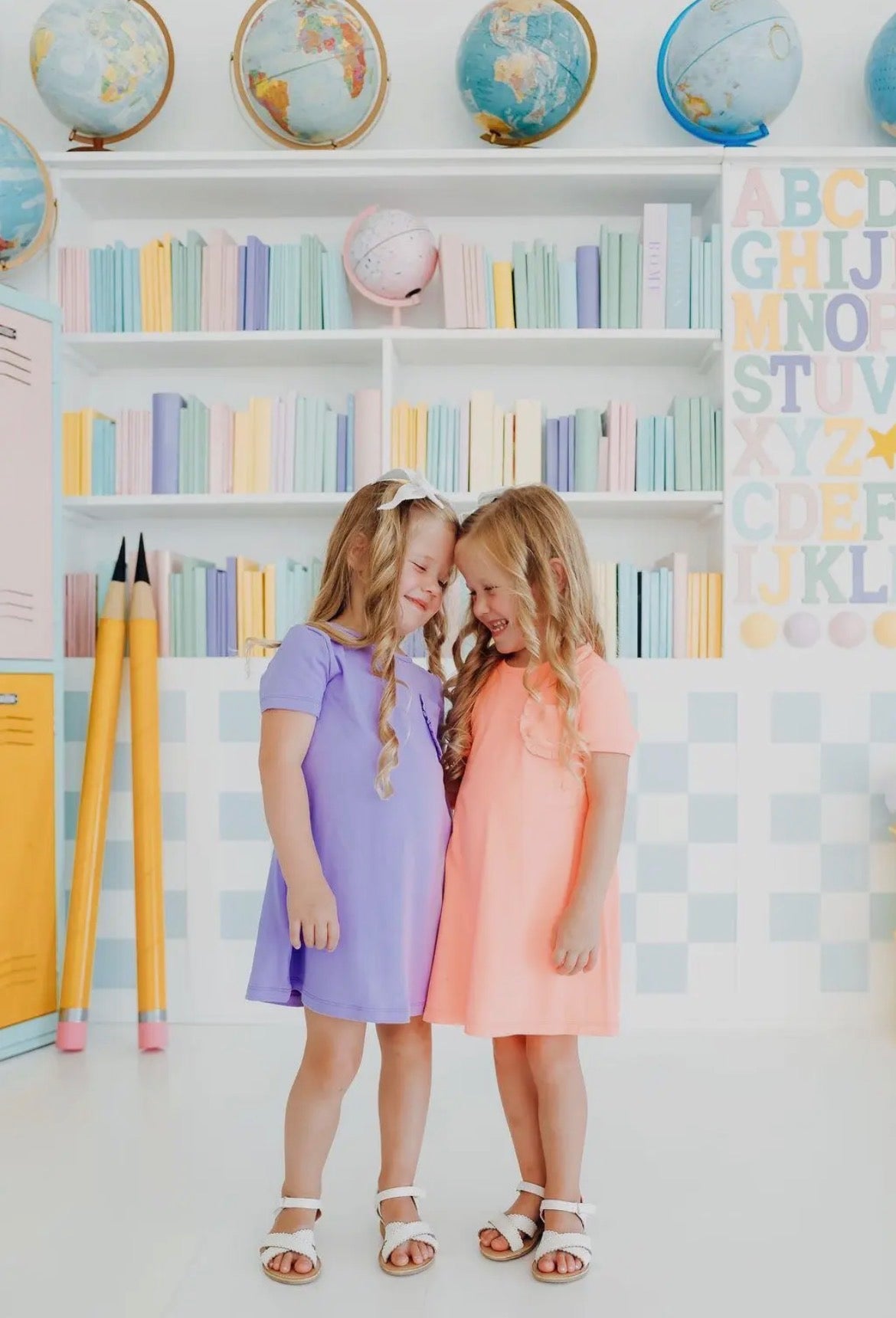 SPRING Colors T-Shirt Dress