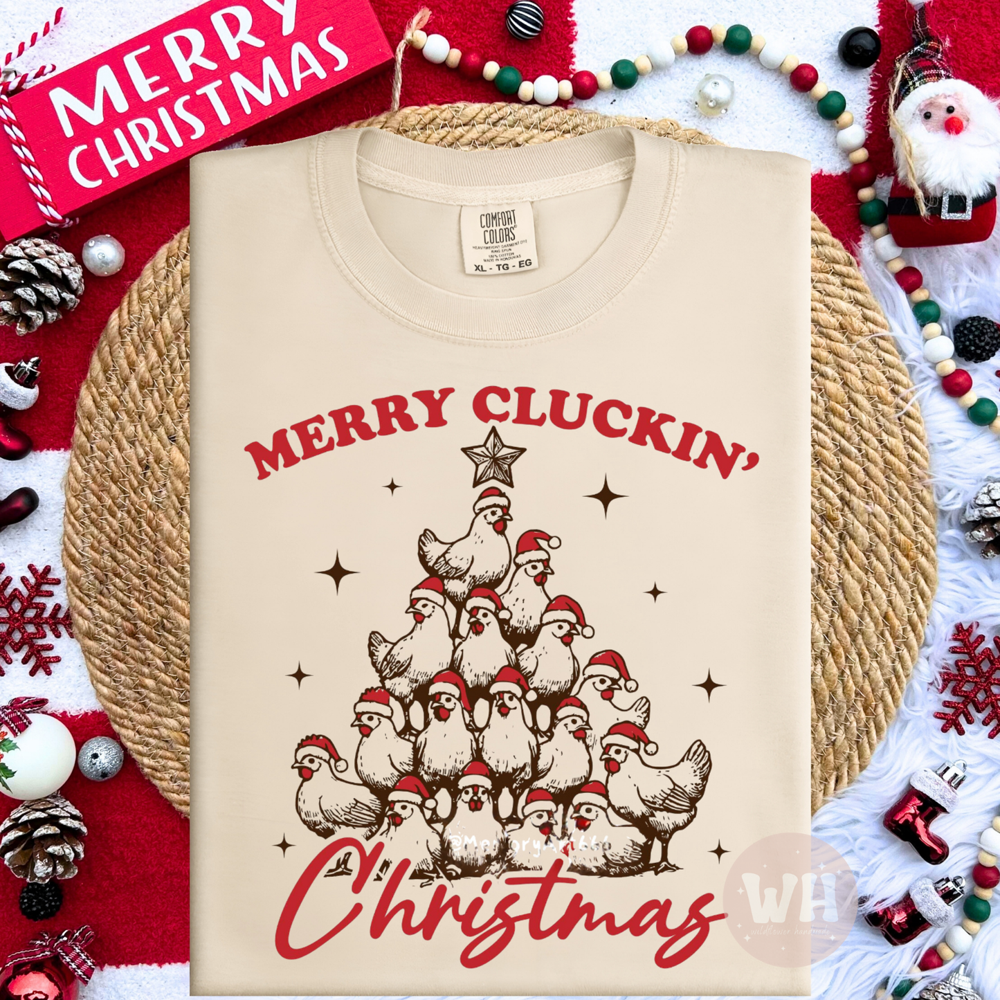 Merry Cluckin' Christmas