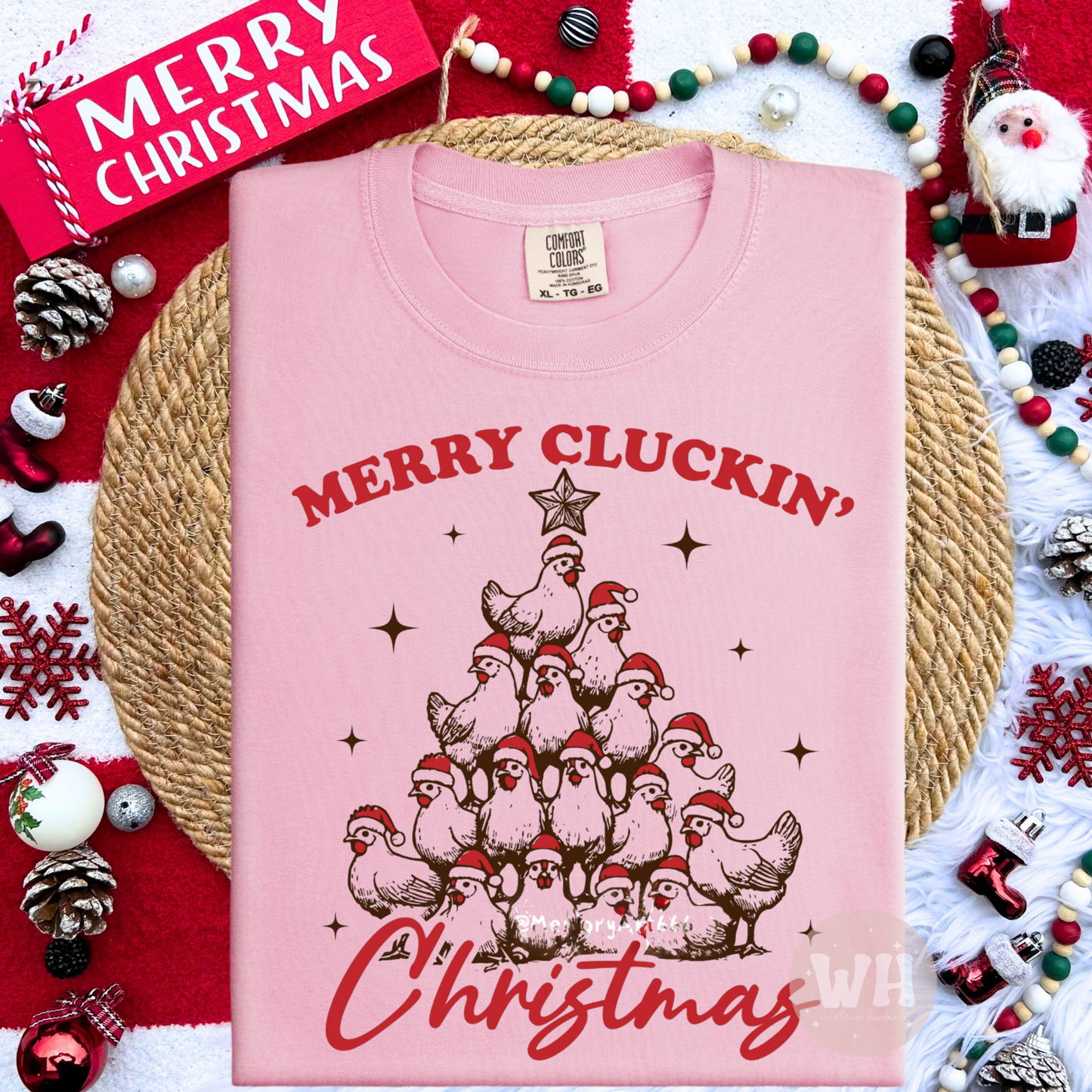 Merry Cluckin' Christmas