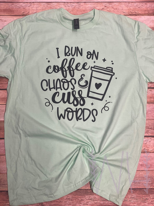 Coffee chaos cuss words