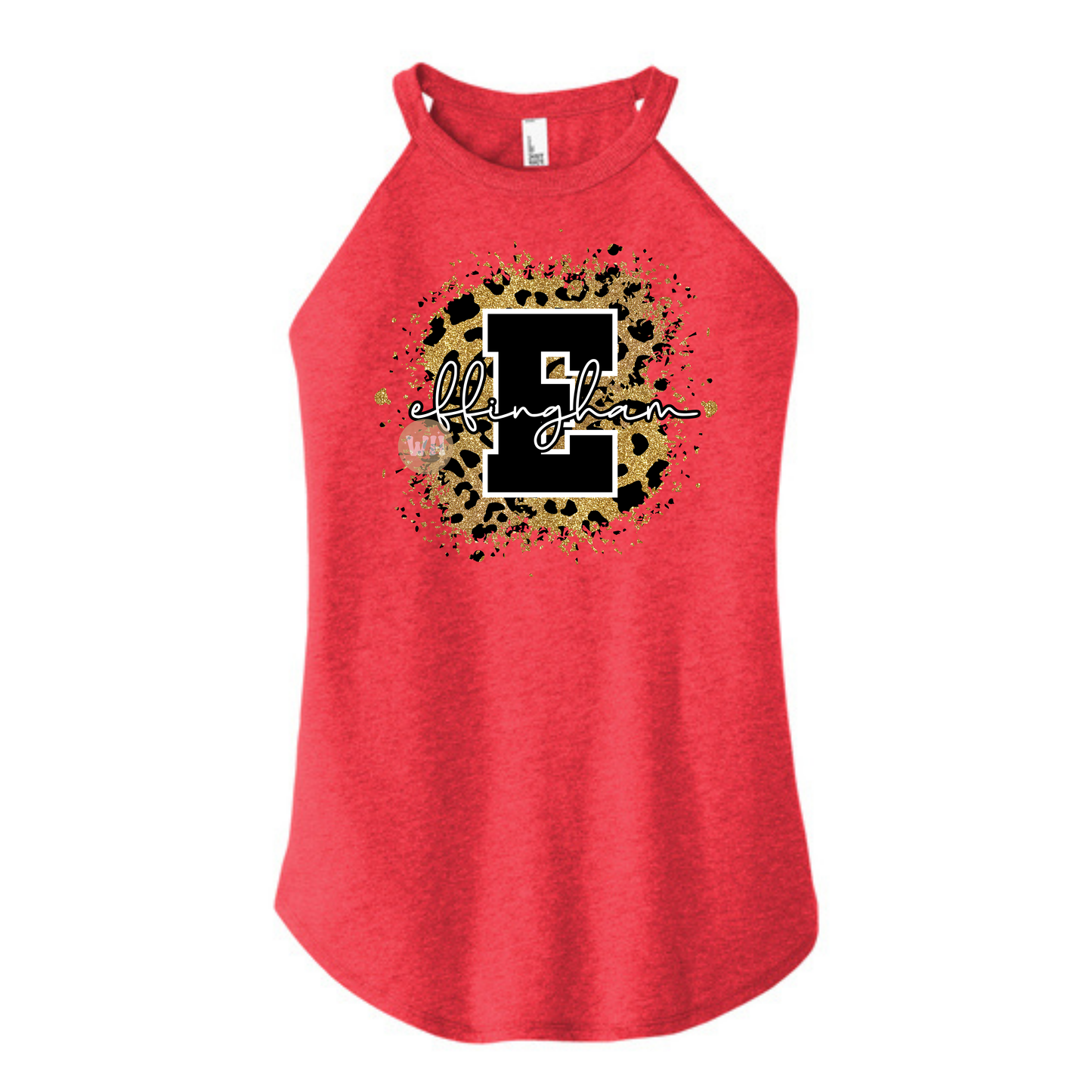 Effingham Initial Leopard Print