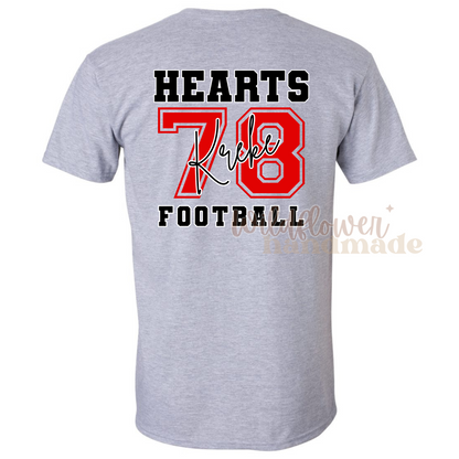 CUSTOM Hearts Football