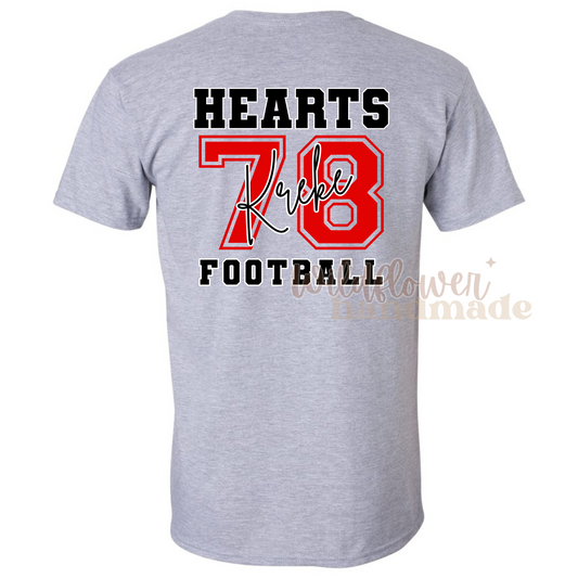 CUSTOM Hearts Football