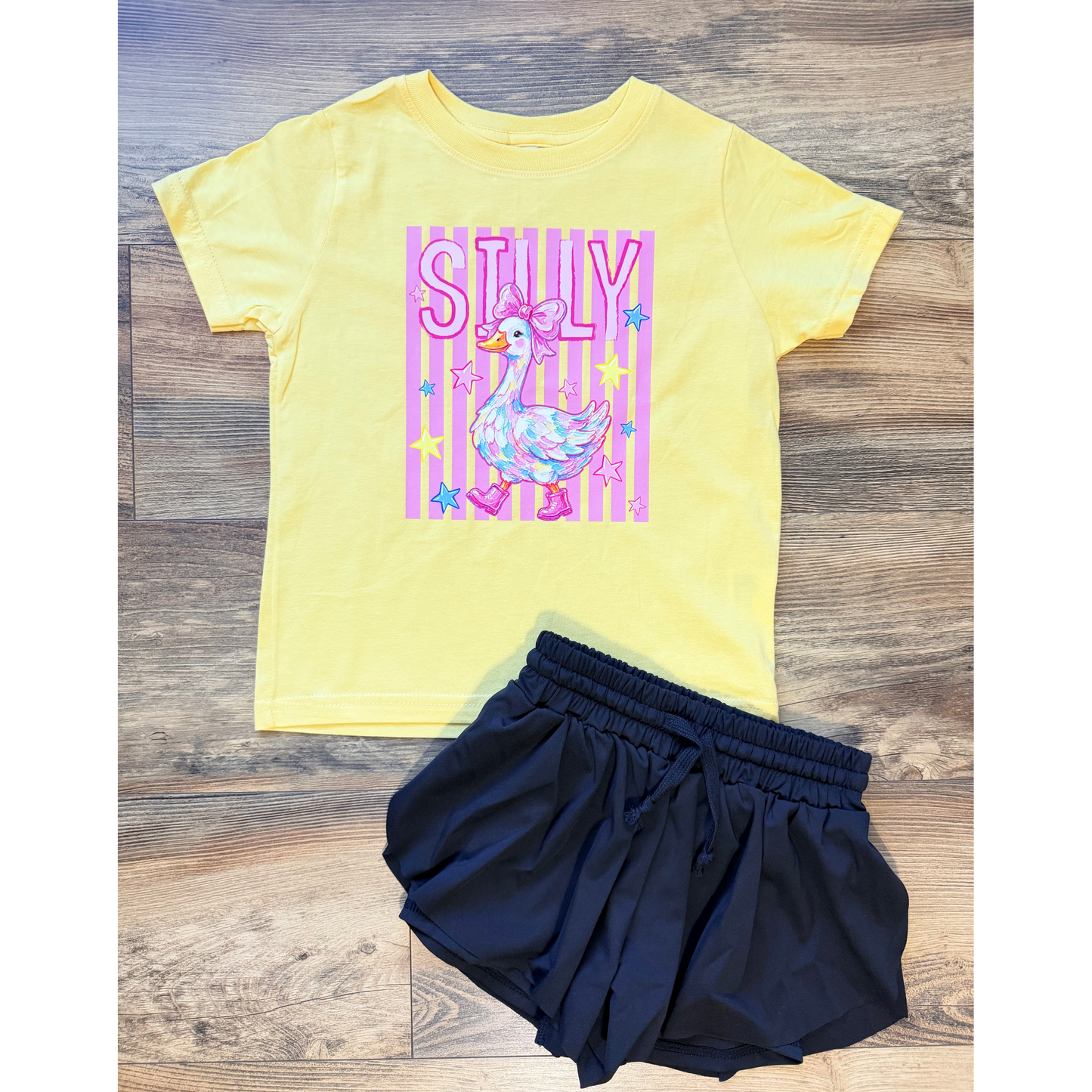 Silly Goose Stripes Tee