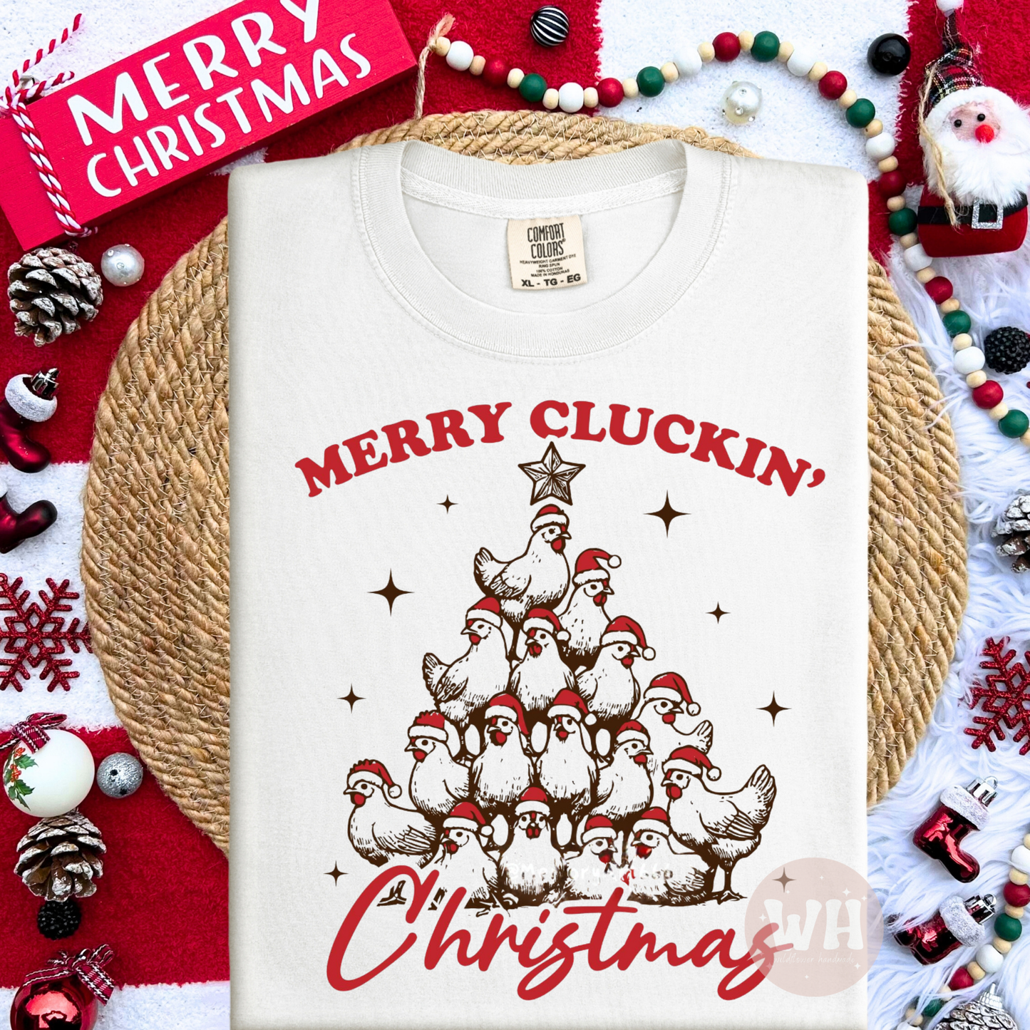 Merry Cluckin' Christmas