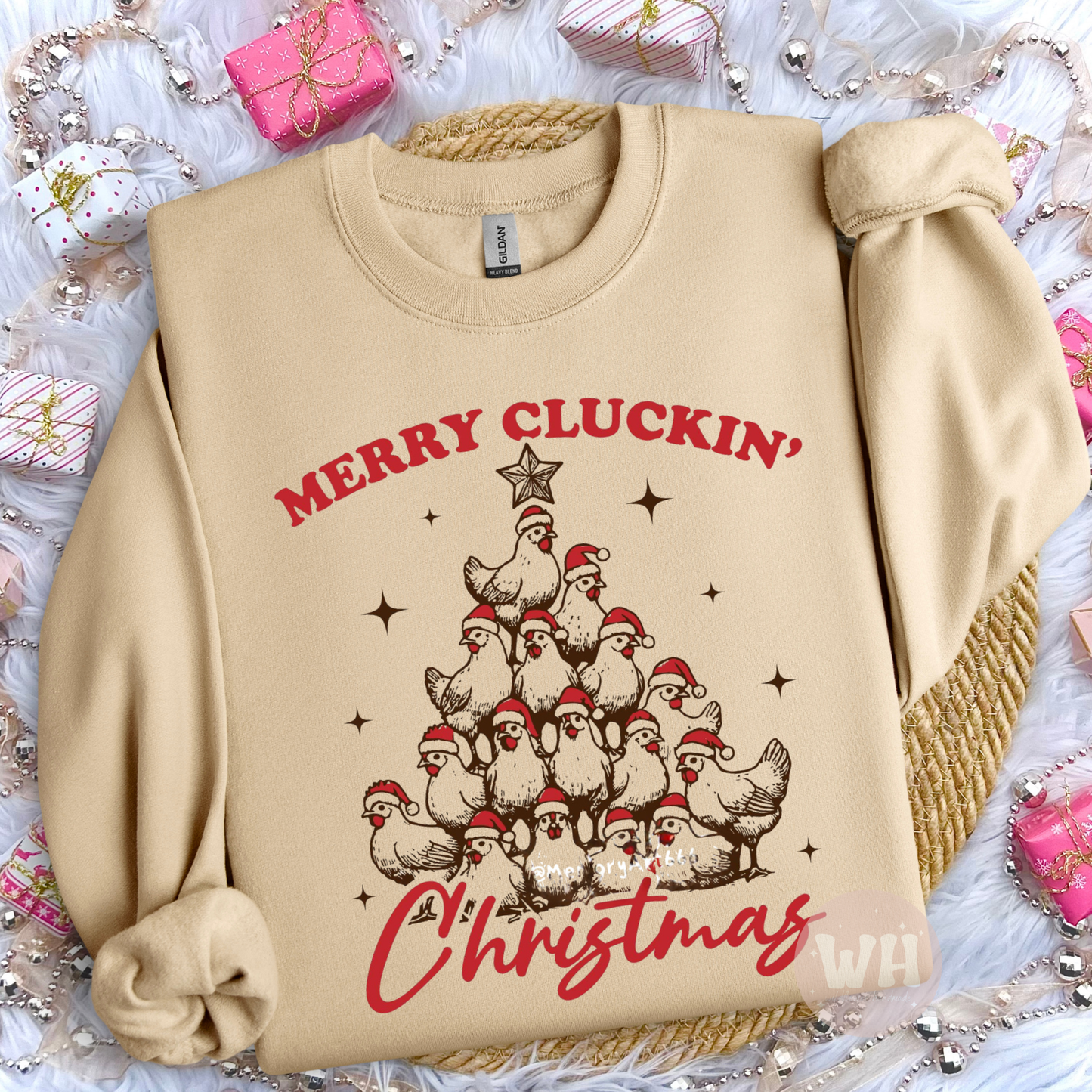 Merry Cluckin' Christmas