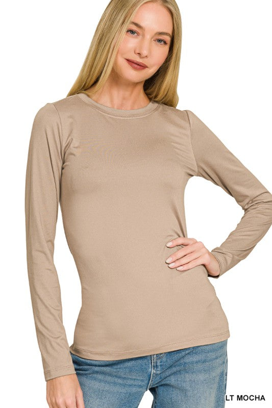Light Mocha Long Sleeve