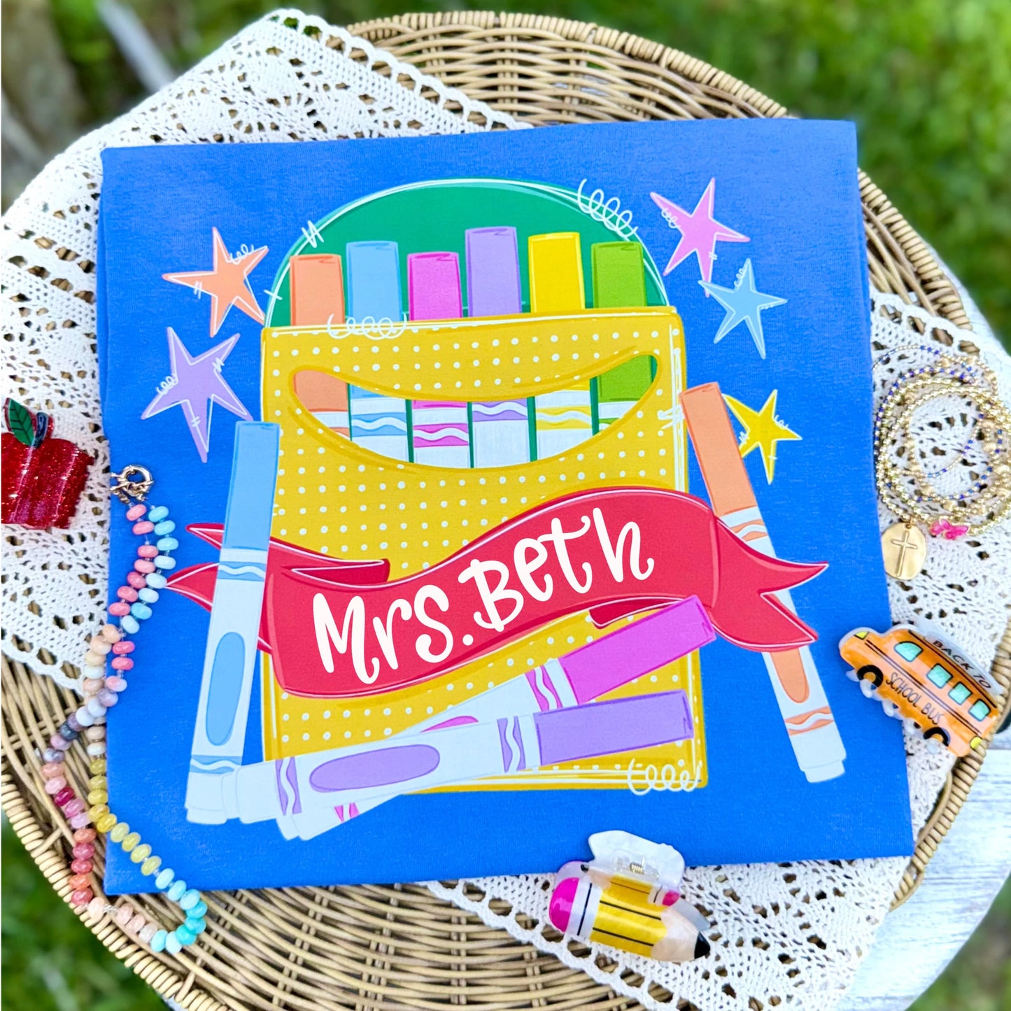 Marker Box Nameplate Tee