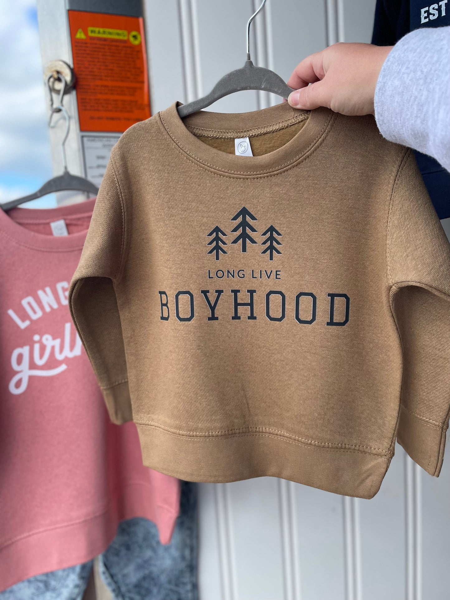 Kids - Long Live Boyhood Crewneck - RTS